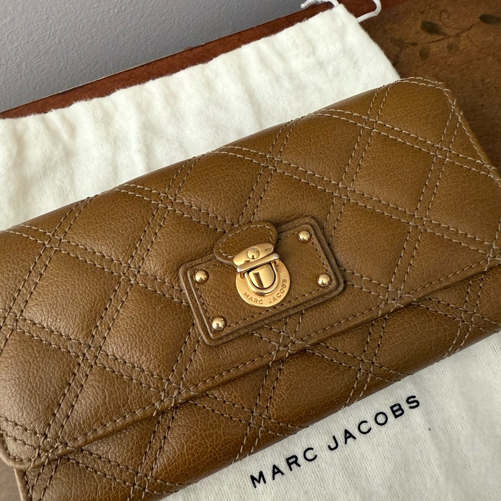 Marc Jacobs Quilted Leather Wallet